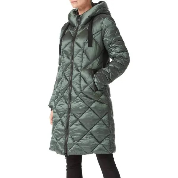 Куртка Bellivera Puffer Padded Coat Quilted Lightweight, зеленый