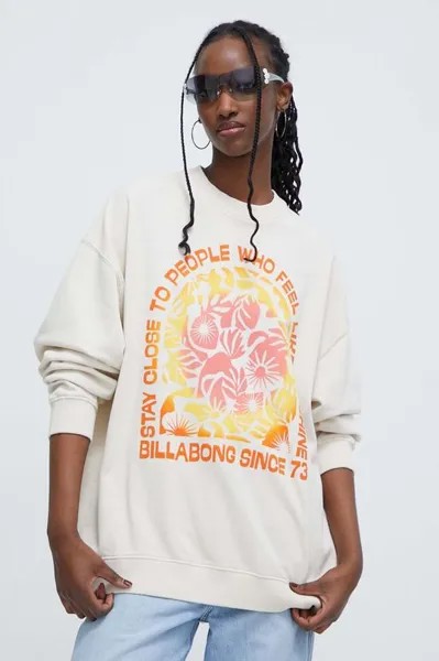 Фуфайка Billabong, бежевый