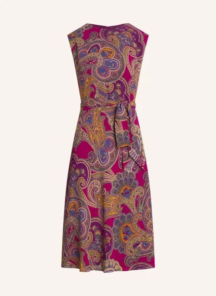 Платье Lauren Ralph Lauren, фуксия