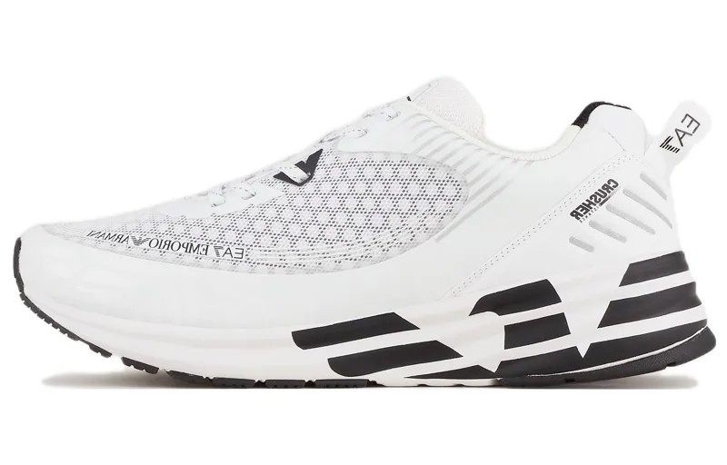 EMPORIO ARMANI EA7 Lifestyle Shoes Unisex Low-top White