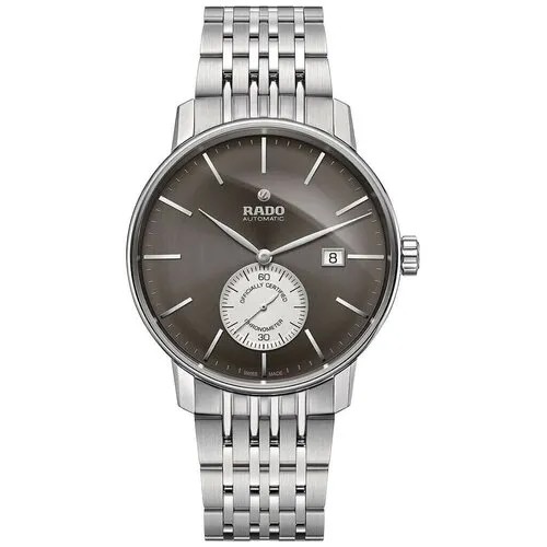 Наручные часы RADO Coupole Classic, серый, серебряный