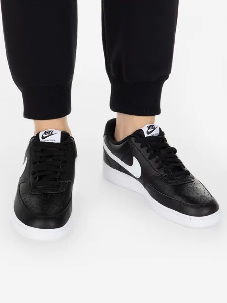 Кеды женские Nike Court Vision Low, Черный