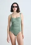 Купальник SCALLOP SHAPING Hunkemöller, голубовато-зеленый