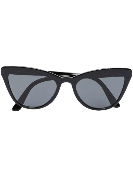 Prada Eyewear солнцезащитные очки в оправе 'кошачий глаз'