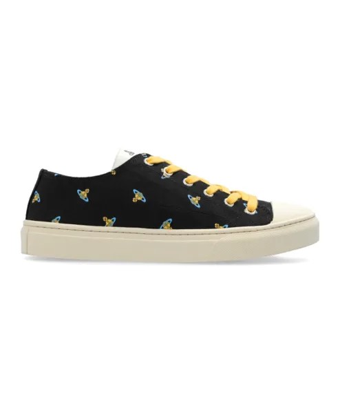 Кроссовки плимсоллы low top 2.0 Vivienne Westwood, черный