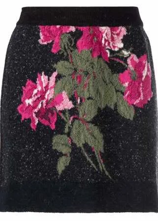 Blumarine юбка мини вязки интарсия