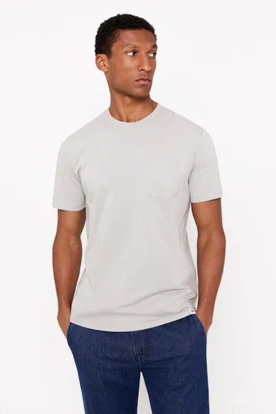 Базовая футболка с карманами Cortefiel, серый