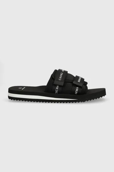 Шлепки Armani Exchange, черный