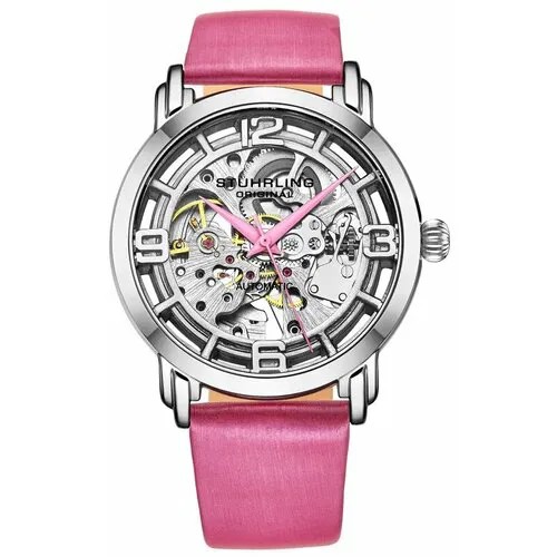 Наручные часы STUHRLING Legacy, серебряный, розовый