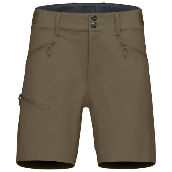 Шорты Norrøna Women's Falketind Flex1, цвет Olive Night