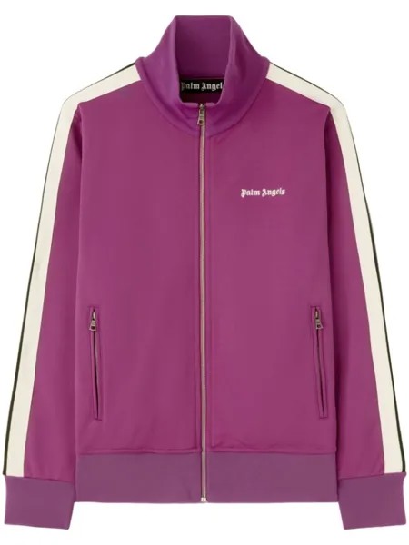Palm Angels спортивная куртка с логотипом, розовый