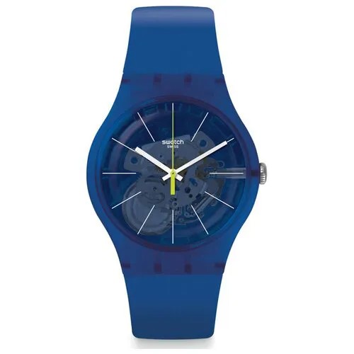 Наручные часы swatch, синий