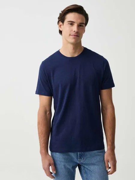 Футболка из джерси из органического хлопка Ovs, цвет dark blue