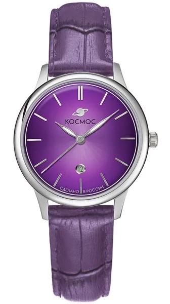 Наручные часы женские КОСМОС K 601.18.34 фиолетовые