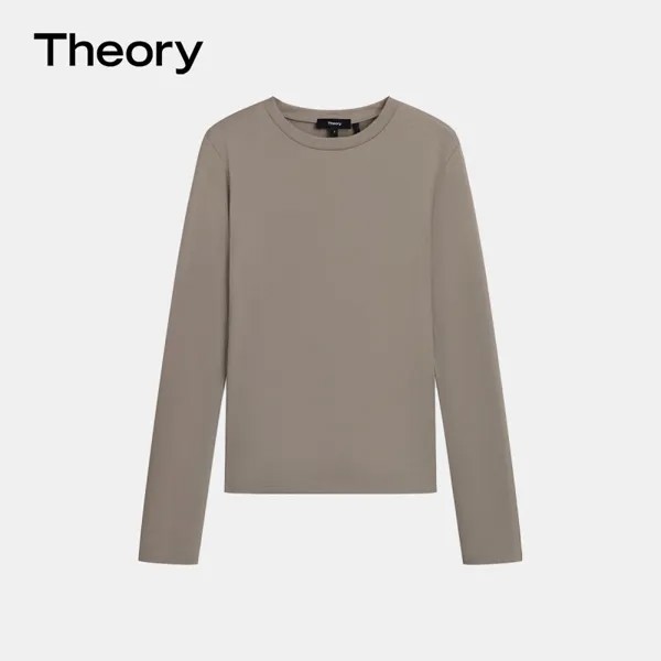 Футболка женская Theory с круглым вырезом, синий