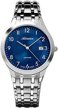 Швейцарские наручные  мужские часы Adriatica 1236.5125Q. Коллекция Classic