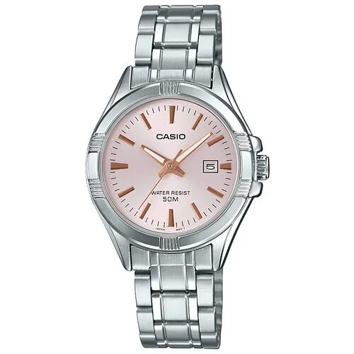 Наручные часы CASIO Collection Women LTP-1308D-4A, серебряный, розовый
