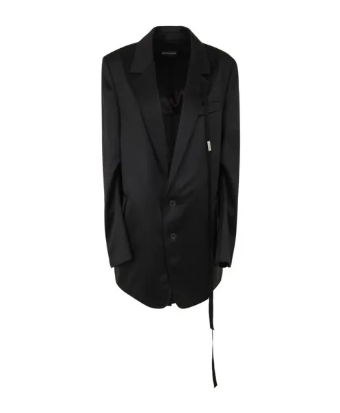 Куртка с напуском Ann Demeulemeester, черный