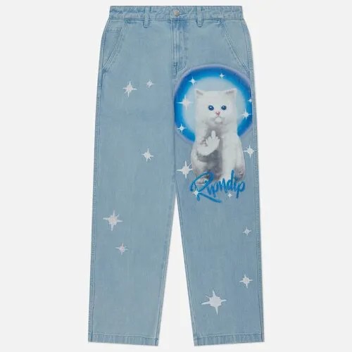 Мужские джинсы Ripndip Sprinkles Wide Leg Denim синий, Размер 34