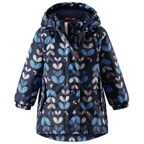 Куртка Reima для девочек, размер 92, синий