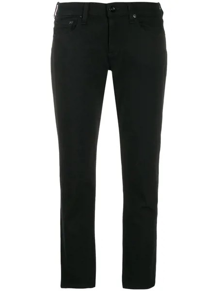 Rag & Bone укороченные брюки кроя слим