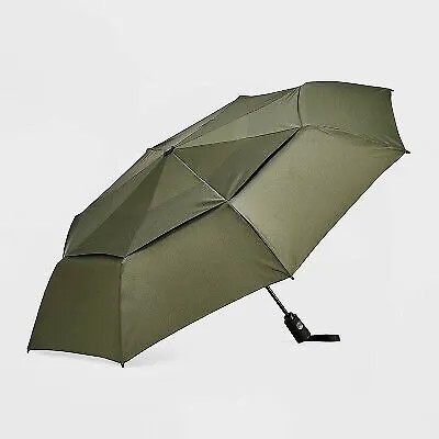 Компактный ветровой зонт ShedRain VORTEX - зеленый мох
