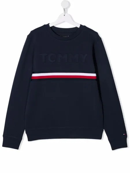 Tommy Hilfiger Junior толстовка из органического хлопка с логотипом