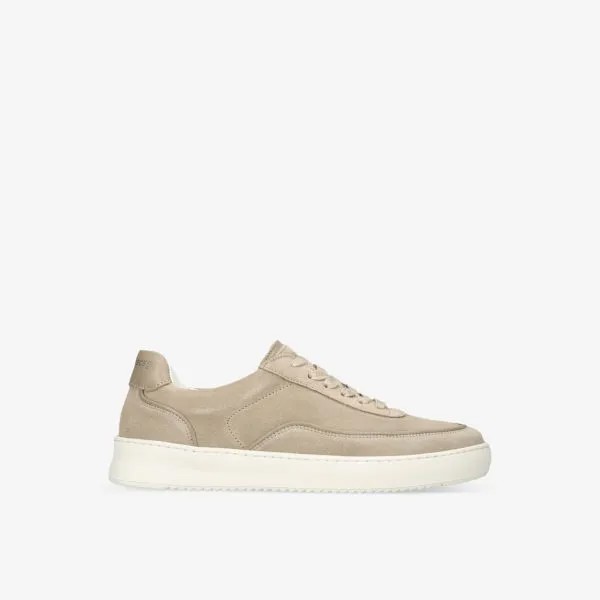 Замшевые кроссовки mondo с низким берцем Filling Pieces, бежевый