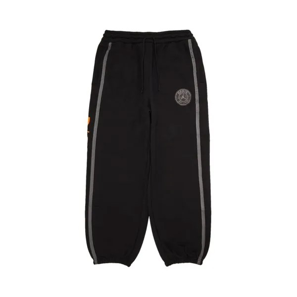 Брюки Paris Saint-Germain x Jordan Third Fleece 'Black', черный