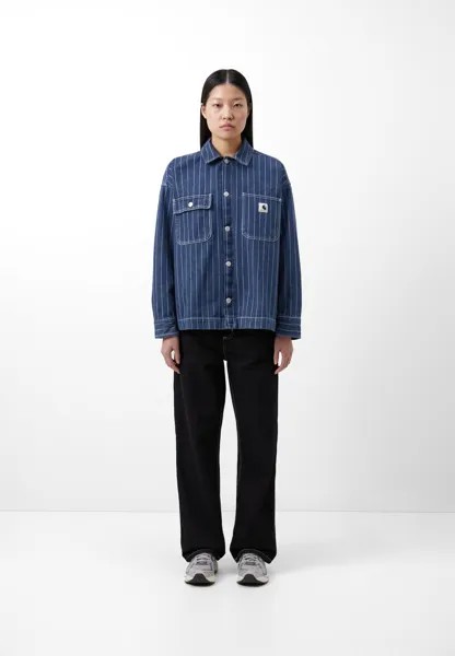 Джинсовая куртка Orlean Carhartt WIP, цвет blue/white