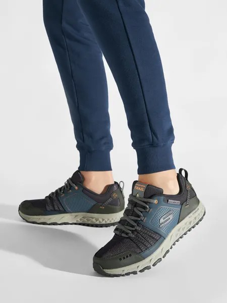 Полуботинки Escape Plan Skechers, темно-синий