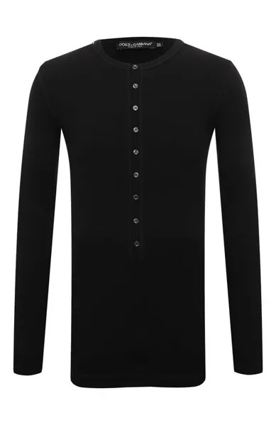 Хлопковый лонгслив Dolce & Gabbana