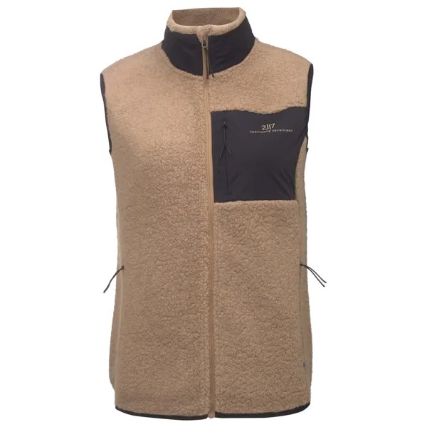 Шерстяной жилет 2117 Of Sweden Women's Skord Pile Vest, цвет Kitt/Brown