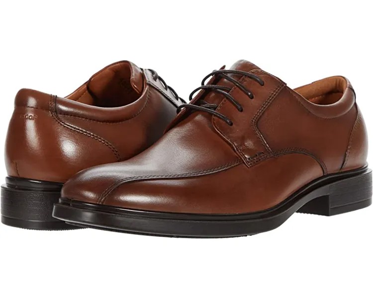 Оксфорды Forecast Waterproof Bike Toe Oxford Florsheim, коньяк гладкий