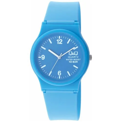 Наручные часы Q&Q Superior VP46-014, мультиколор, голубой
