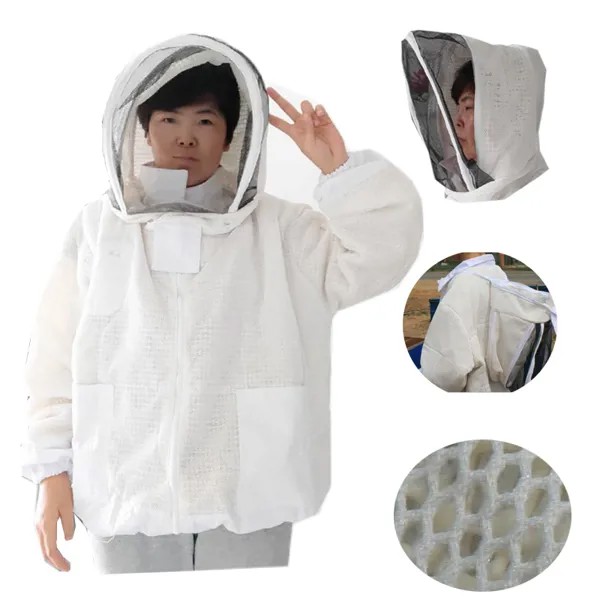 Защитный костюм для пчеловодства, куртки с капюшоном для пчеловодства, пальто для пчеловодства, женская одежда для пчеловодства