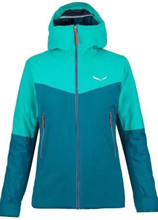 Куртка Для Активного Отдыха Salewa 2019-20 Puez 2 Powertex/Tirolwool® Celliant® 2 Layers Women's Blue/Malta (Eur:42/36)