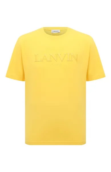 Хлопковая футболка Lanvin