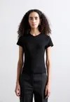 ФутболКА С ВЫСОКИМ V-образным вырезом Filippa K, черный