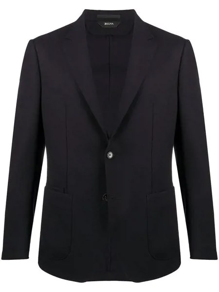 Z Zegna однобортный пиджак