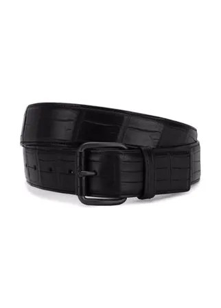 Ремень из кожи крокодила Bottega Veneta