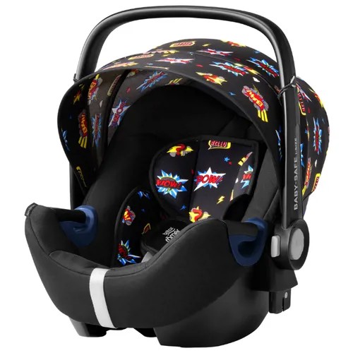 Автокресло-переноска группа 0+ (до 13 кг) BRITAX ROMER Baby-Safe2 i-Size, comic fun