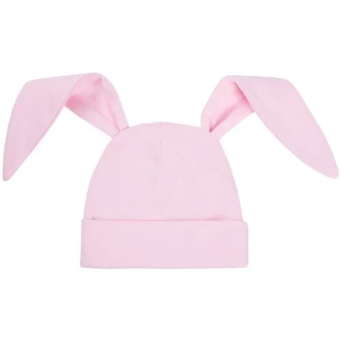 Чепчик бини Amarobaby Nature essence для детей, размер 42-44, розовый