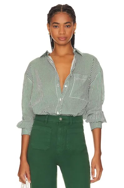 Рубашка ROLLA'S Capri Stripe Becca, цвет Basil