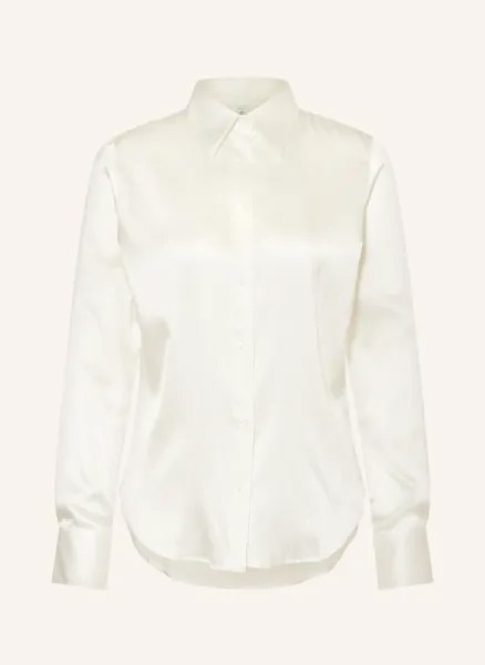 Блузка-рубашка метта из шелка  Sophie, экрю