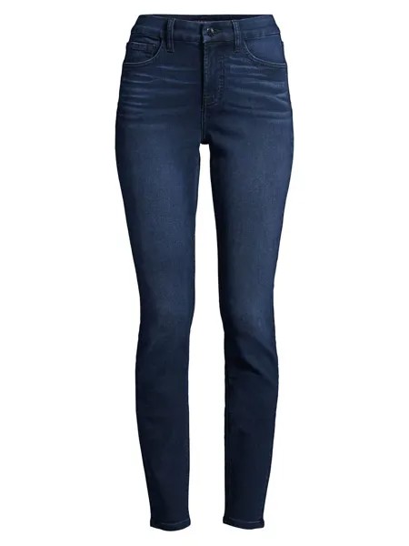 Классические моделирующие джинсы-скинни с высокой посадкой Jen7, синий