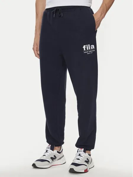 Спортивные брюки стандартного кроя Fila, синий