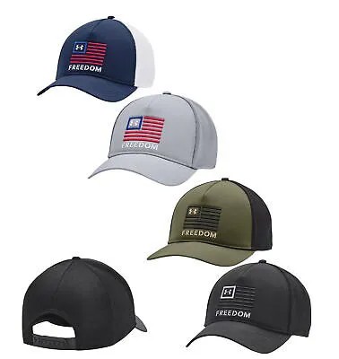 Мужская регулируемая кепка Under Armour UA Freedom Trucker — 1351640 — новинка