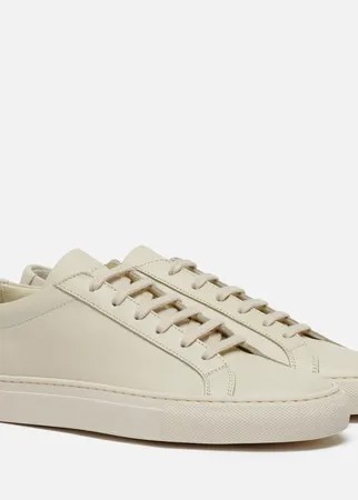 Женские кеды Common Projects Original Achilles Low, цвет бежевый, размер 38 EU