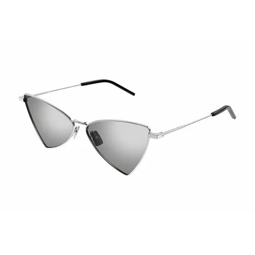 Солнцезащитные очки Saint Laurent, серебряный